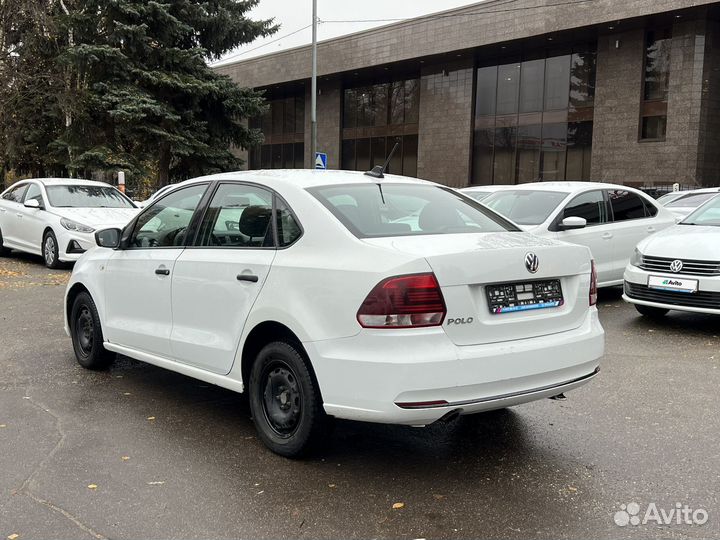 Volkswagen Polo 1.6 МТ, 2019, 253 264 км