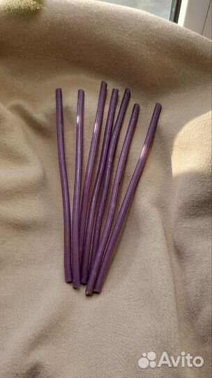 Свечи восковые цветные