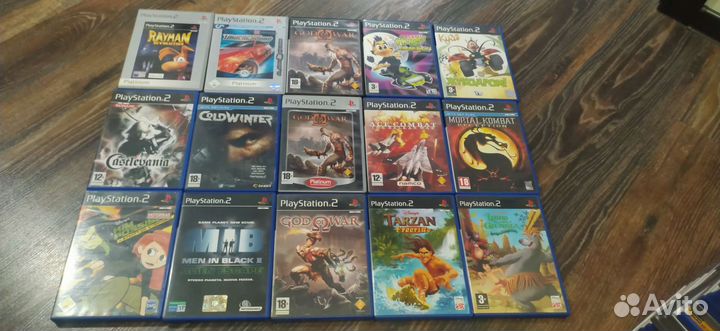 Лицензионные игры ps2, sony PlayStation 2