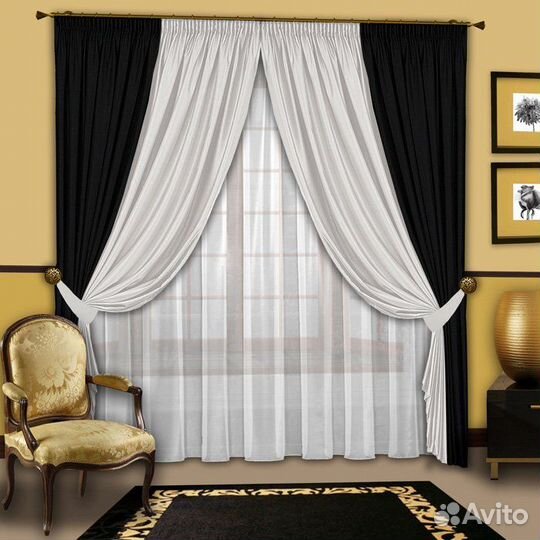 Комплект ночных штор