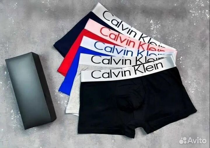 Трусы боксеры мужские набор Calvin Klein