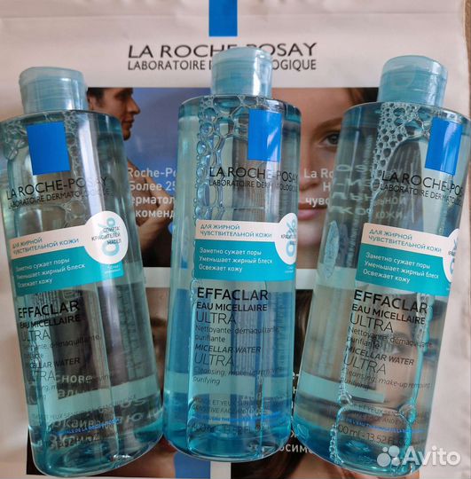 Мицеллярная вода La Roche-Posay 400 мл