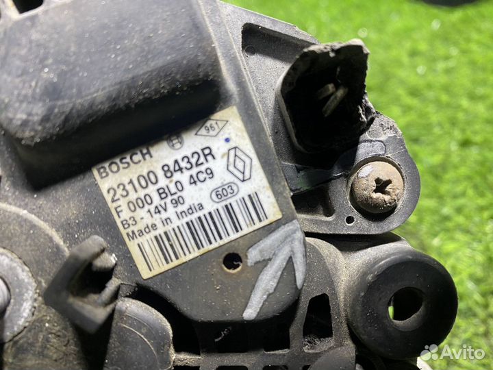 Генератор Renault Logan с дефектом