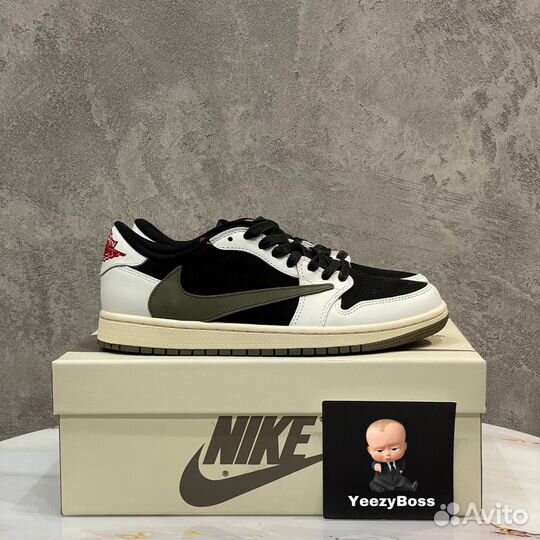 Nike Travis Scott Air Jordan 1 Retro Low OG Olive