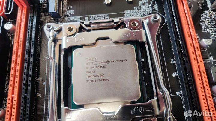 Материнская плата X99 + 2640v3 + DDR4