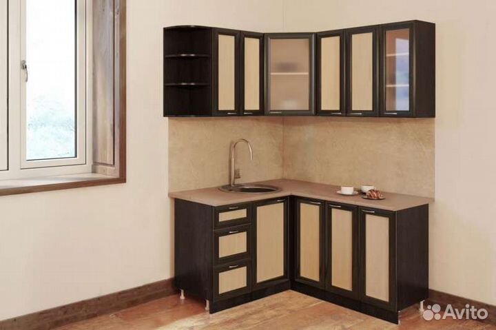 Кухонный гарнитур Рамочный угловой