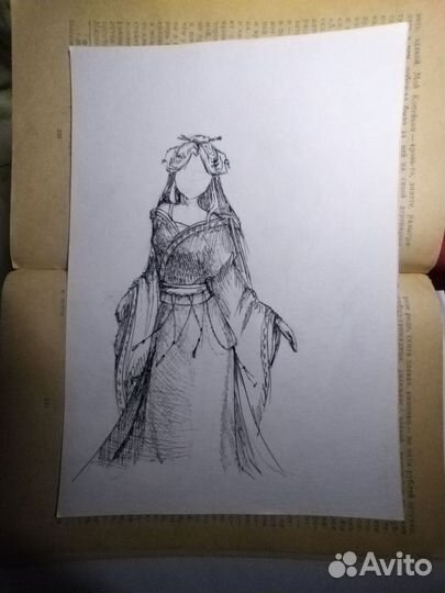 Рисунок ручкой