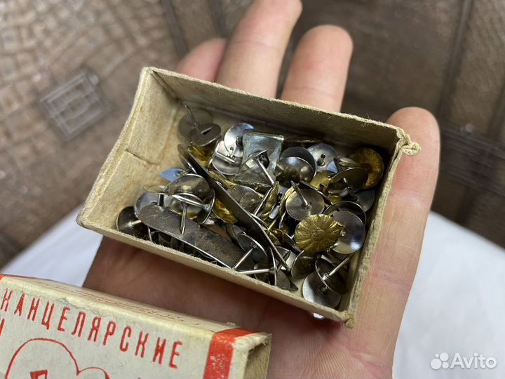 Канцелярские кнопки СССР