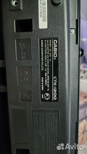 Синтезатор Casio CTK-1200