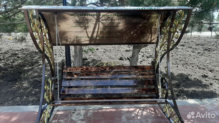 Качели изделия из металла