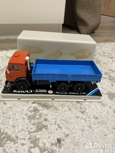 Новый камаз 5320 СССР автомобиль коллекционный