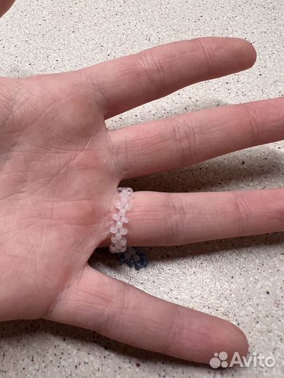 Кольцо из бисера 