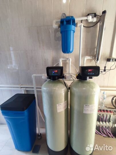 Фильтр обезжелезиватель и аэрация воды. Комплект