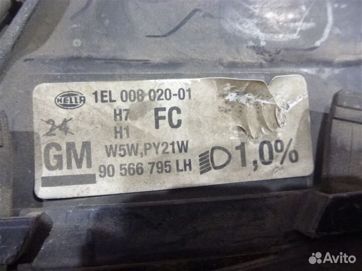 Фара передняя левая Opel Omega B 25 1994-1999