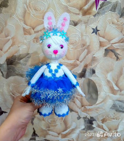 Куклы зайки И кошечки - ручной работы