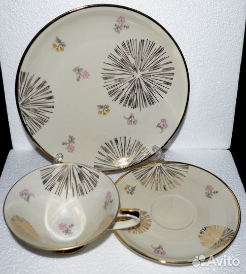 Чайное трио, Hutschenreuther Arzberg Bavaria