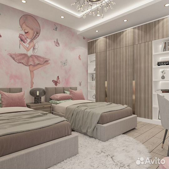 Детские фотообои 