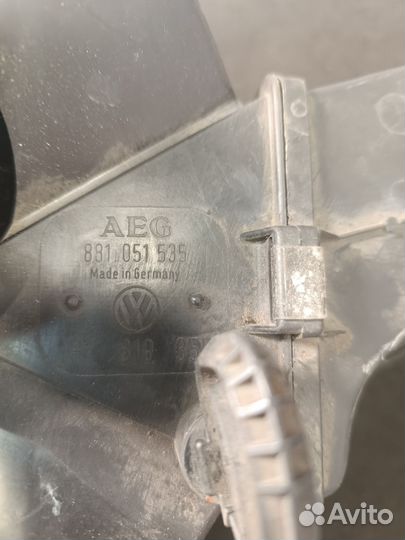 Корпус отопителя на фольксваген гольф 3