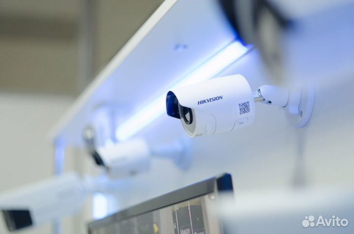 Установка камер видеонаблюдения