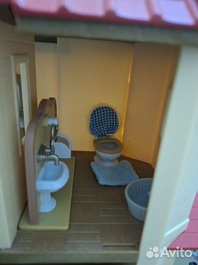 Sylvanian families большой дом со светом