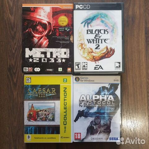 Игры для pc, dvd box, big box