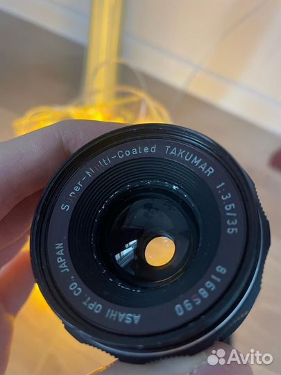 Pentax SP + Takumar 35mm f3.5 M42