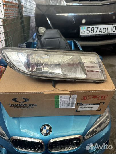 Противотуманки Ssangyong kyron