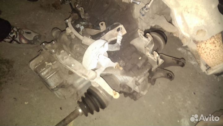 МКПП на запчасти тойота королла 120 3zz 4zz