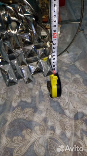 Хрустальная люстра СССР винтажная