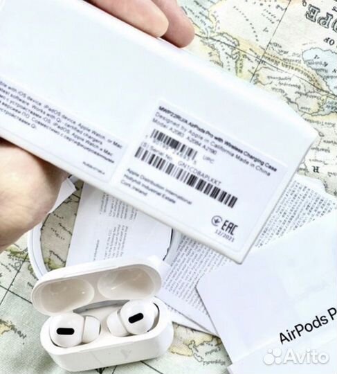 Airpods Pro с шумоподавлением 100
