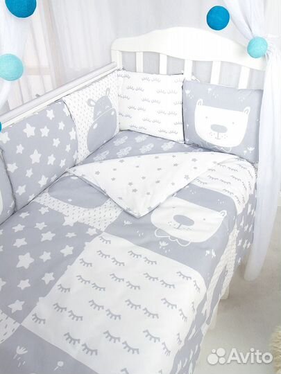 Комплект в кроватку Золотой Гусь «Baby Boo» 6 пред