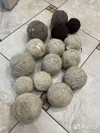 Шерсть натуральная ручной работы овечья