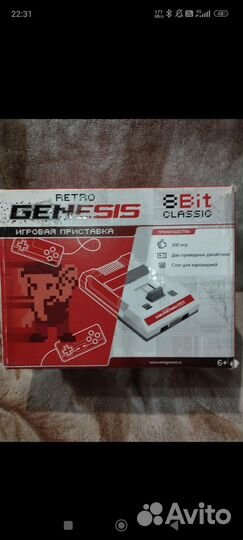 Игровая приставка Retro Genesis 8 Bit Classic