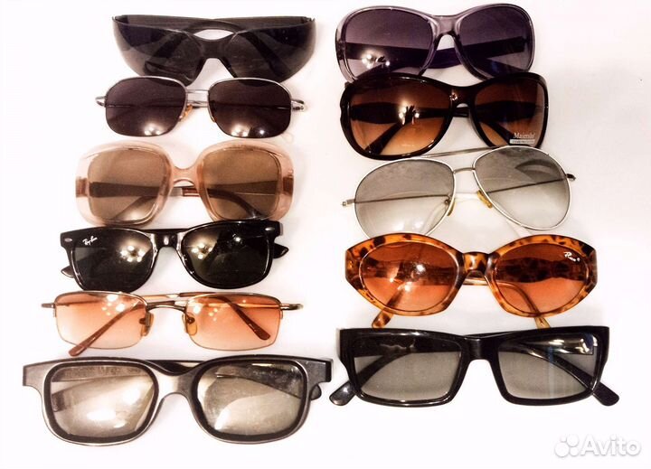 Очки солнцезащитные дымчатые