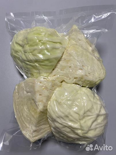 Овощи очищенные в вакумной упаковке