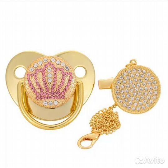 Соска (пустышка) с зажимом