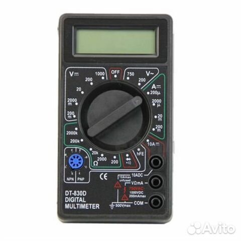 Мультиметр цифровой новый
