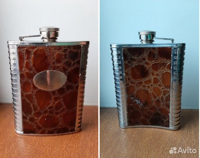 Фляжка карманная для алкоголя из нержавеющей стали