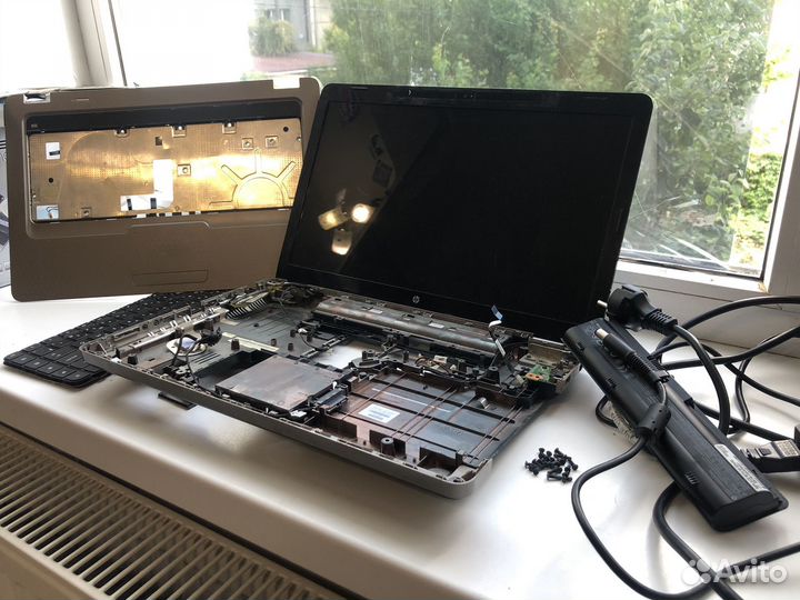 Ноутбук HP g62 b17er на запчасти