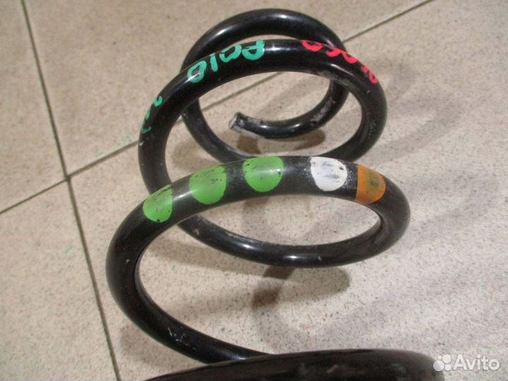 Пружина задняя VW Polo Sedan