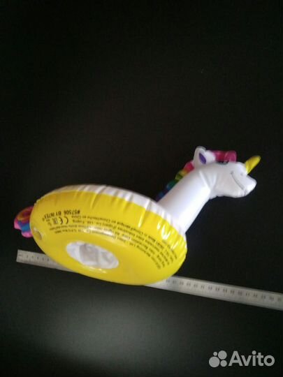 Единорог, надувная игрушка для воды