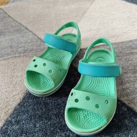 Crocs c7 зелёные