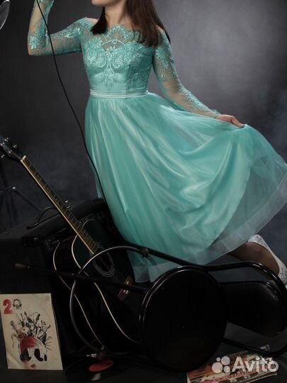 Платье нарядное на девочку 11-12-13 лет рост 152-1