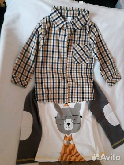 Продам костюм на мальчика(брюки,рубашка и футболка