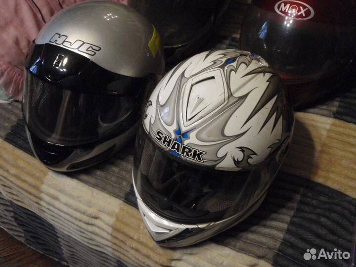 Мотошлемы Shark,HJS,MEX,jebs,IXS,caberg