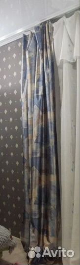 Комплект шторы и тюль бу