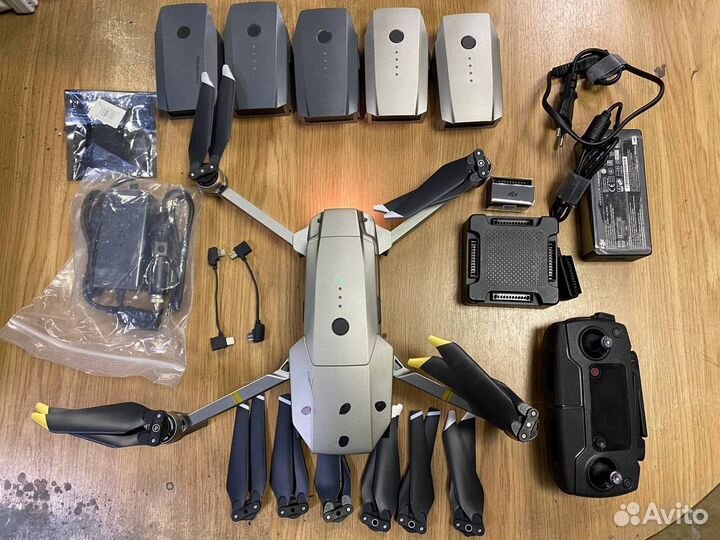 Квадрокоптер dji mavic pro fly more combo
