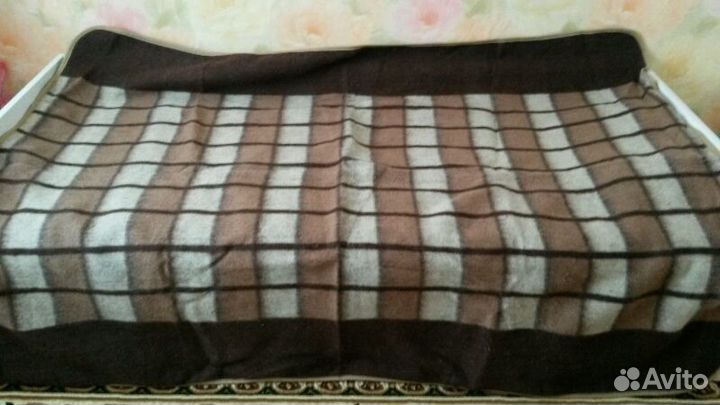 Плед 155х200см шерсть