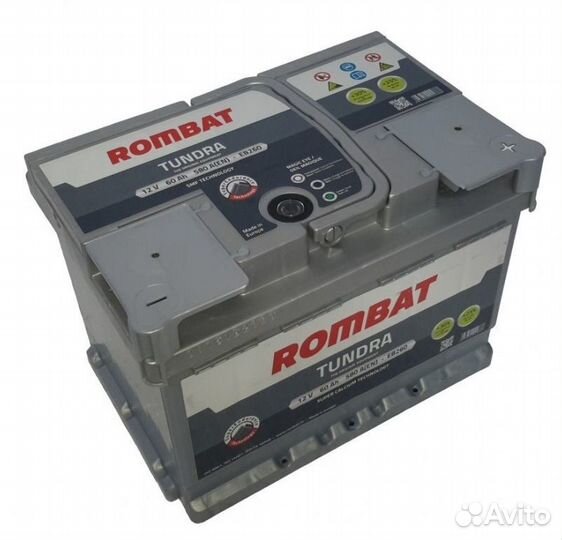 Аккумулятор Rombat EB260 LB2 60Ah Tundra R+