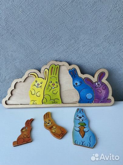 Головоломка зайцы